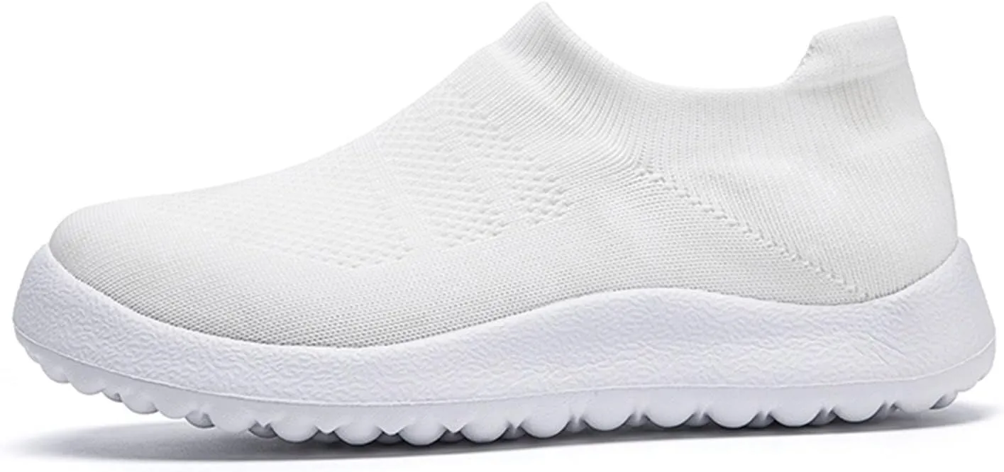 Women's Athletic Walking Shoes Slip On Casual Mesh Walking Shoes Women Arch Support Men's Casual Shoes Fashion Sneakers 2025 White Tennis Shoe Loafers Dress Shoe