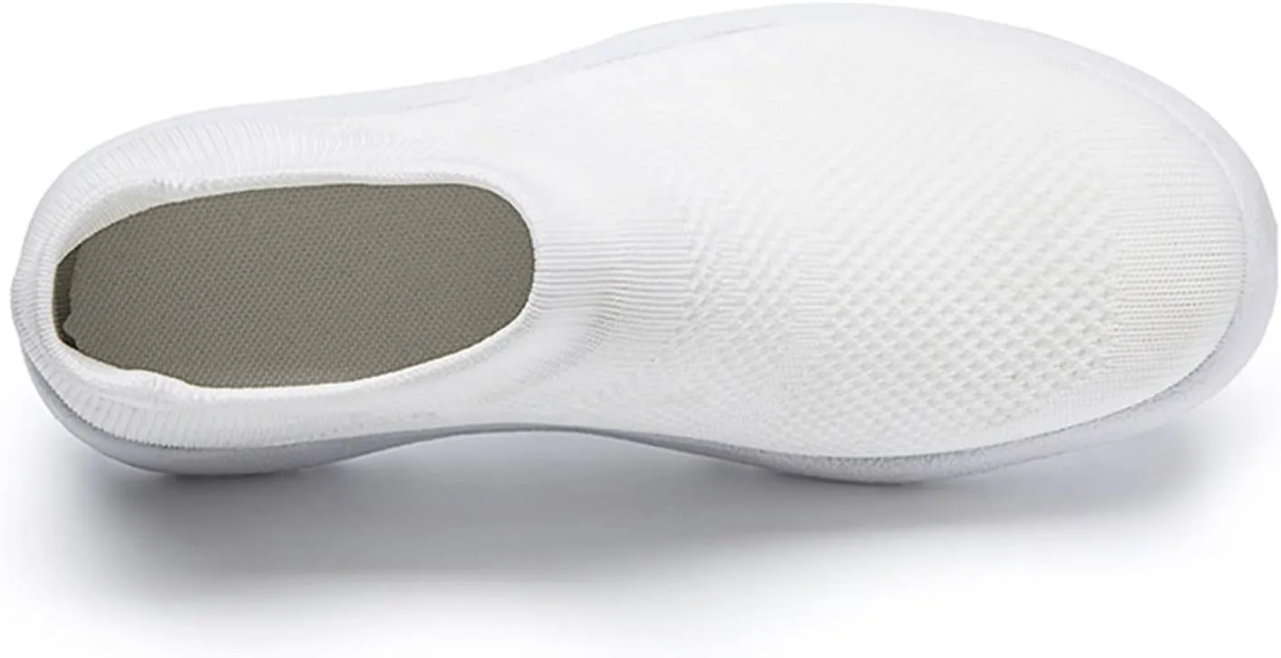 Women's Athletic Walking Shoes Slip On Casual Mesh Walking Shoes Women Arch Support Men's Casual Shoes Fashion Sneakers 2025 White Tennis Shoe Loafers Dress Shoe