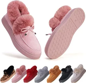 Women's Boots Round Head Thick Sole Orthopedic Arch-Support Wool Thick Warm Cotton Shoes