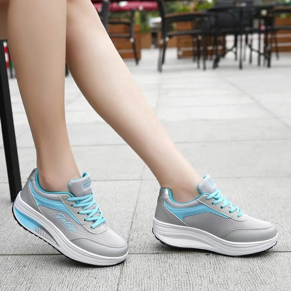 Womens Elastic Slip On Shoes Casual Walking Sneakers Lightweight Canvas Comfortable Flats Non Slip Loafers