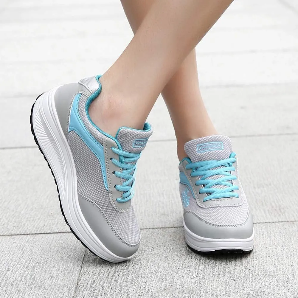 Womens Elastic Slip On Shoes Casual Walking Sneakers Lightweight Canvas Comfortable Flats Non Slip Loafers