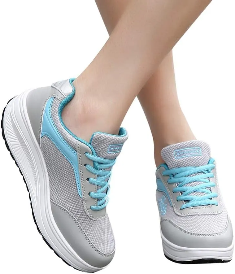 Womens Elastic Slip On Shoes Casual Walking Sneakers Lightweight Canvas Comfortable Flats Non Slip Loafers