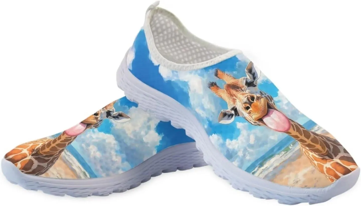 Womens Fashion Sneakers Slip On Shoes Tennis Sneaker Road Running Shoe Size 5.5-11.5