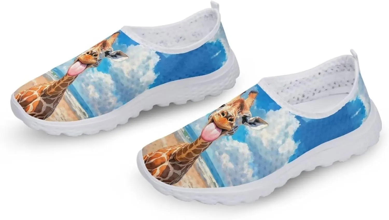 Womens Fashion Sneakers Slip On Shoes Tennis Sneaker Road Running Shoe Size 5.5-11.5