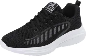 Women's Fashion Walking Sneakers Fashionable Autumn Women Sports Flat Bottom Lightweight Mesh Breathable Lace Up Comfortable Solid Color Simple Design Workout Sport Work Casual Tennis