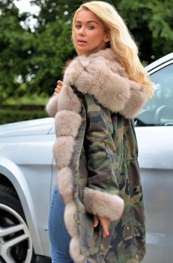 Women's Faux Fur Lined Coat Hooded Warm Winter Outwear Thicken Jackets Parka Long Cardigan