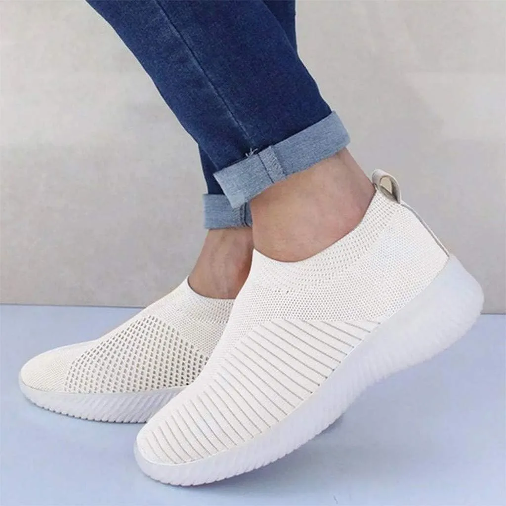 Women's Slip-on Shoes Wide Width Sneakers Hands Free Womens Tennis Shoes Cute Casual Tennis Shoes White Sneakers Slip On Tennis Shoe Loafers Dress Shoe