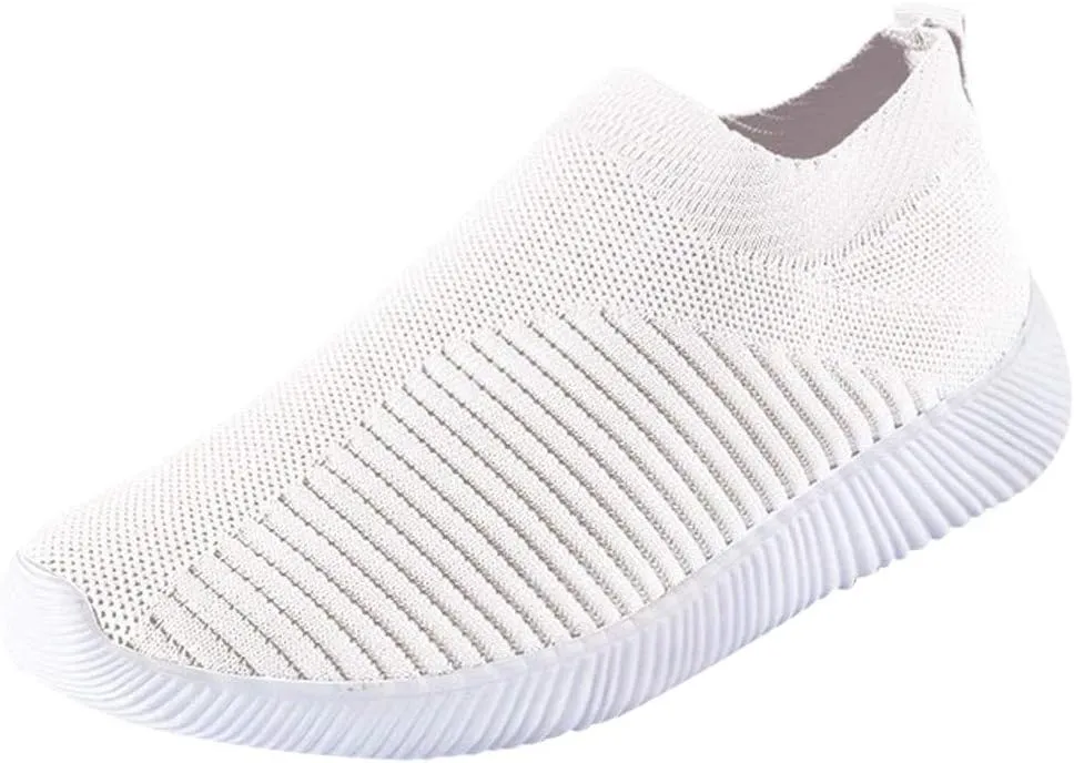 Women's Slip-on Shoes Wide Width Sneakers Hands Free Womens Tennis Shoes Cute Casual Tennis Shoes White Sneakers Slip On Tennis Shoe Loafers Dress Shoe