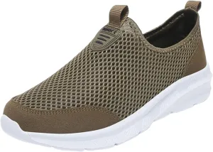 Womens Slip On Walking Shoes Lightweight Breathable Non Slip Non Slip Work Shoes Women High Top Casual Work Shoes Brown Sneakers Steel Toe Tennis Shoe Loafers Dress Shoe