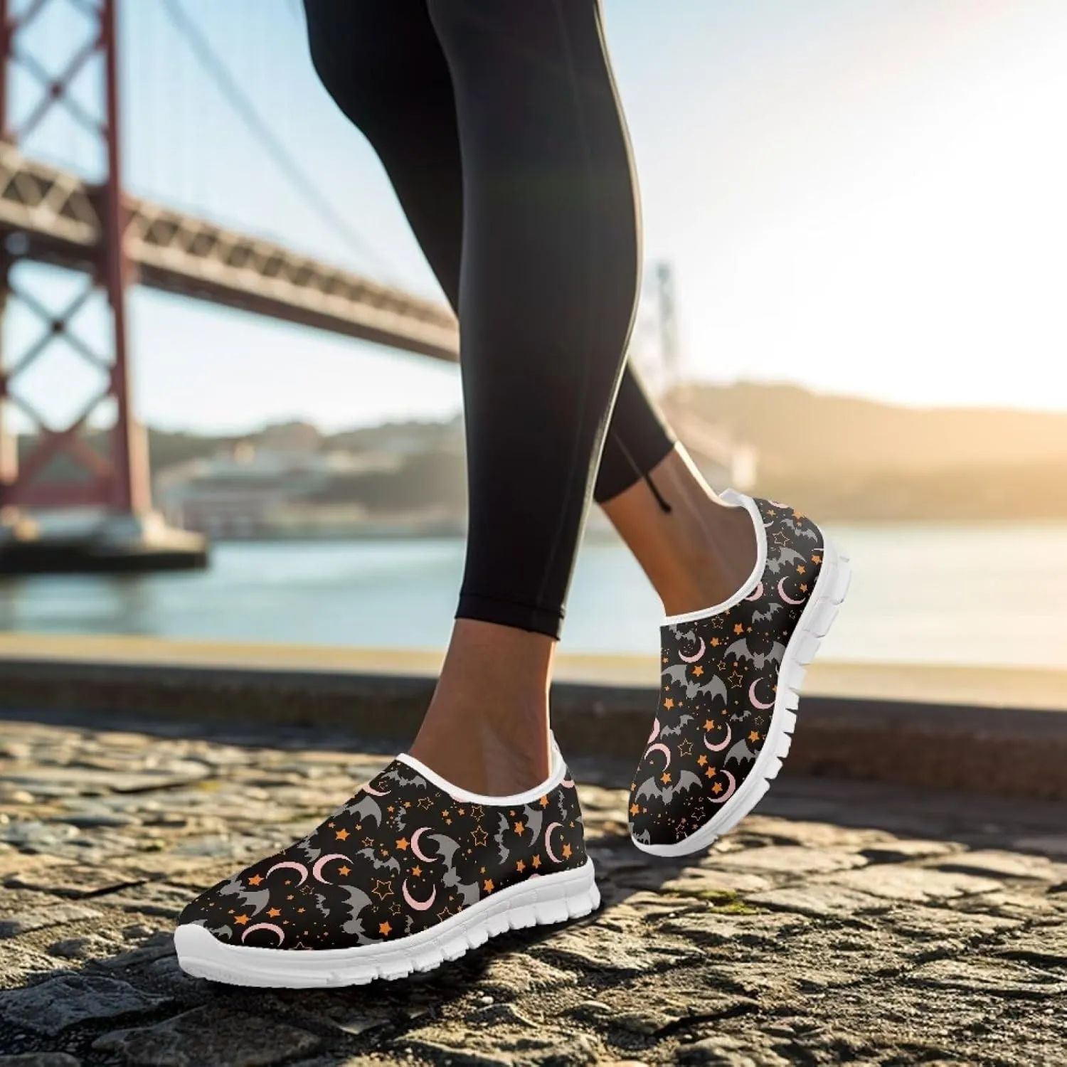 Women's Sneakers Casual Lightweight Slip On Running Sneakers Low Top Comfortable Walking Sneakers for Womens