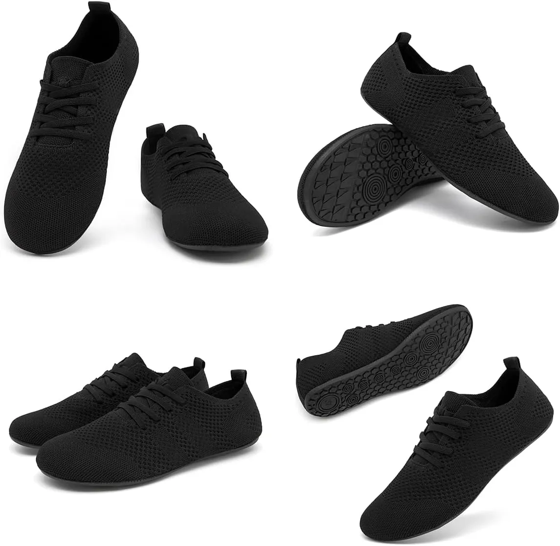 Women's Sneakers Walking Running Shoes Training Sport Gym Fitness Tennis Shoes Non Slip Barefoot Yoga Shoe Comfortable Lightweight Mesh Breathable Fashion Sneaker