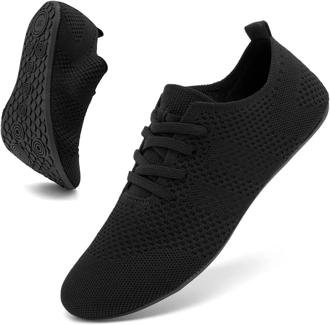 Women's Sneakers Walking Running Shoes Training Sport Gym Fitness Tennis Shoes Non Slip Barefoot Yoga Shoe Comfortable Lightweight Mesh Breathable Fashion Sneaker