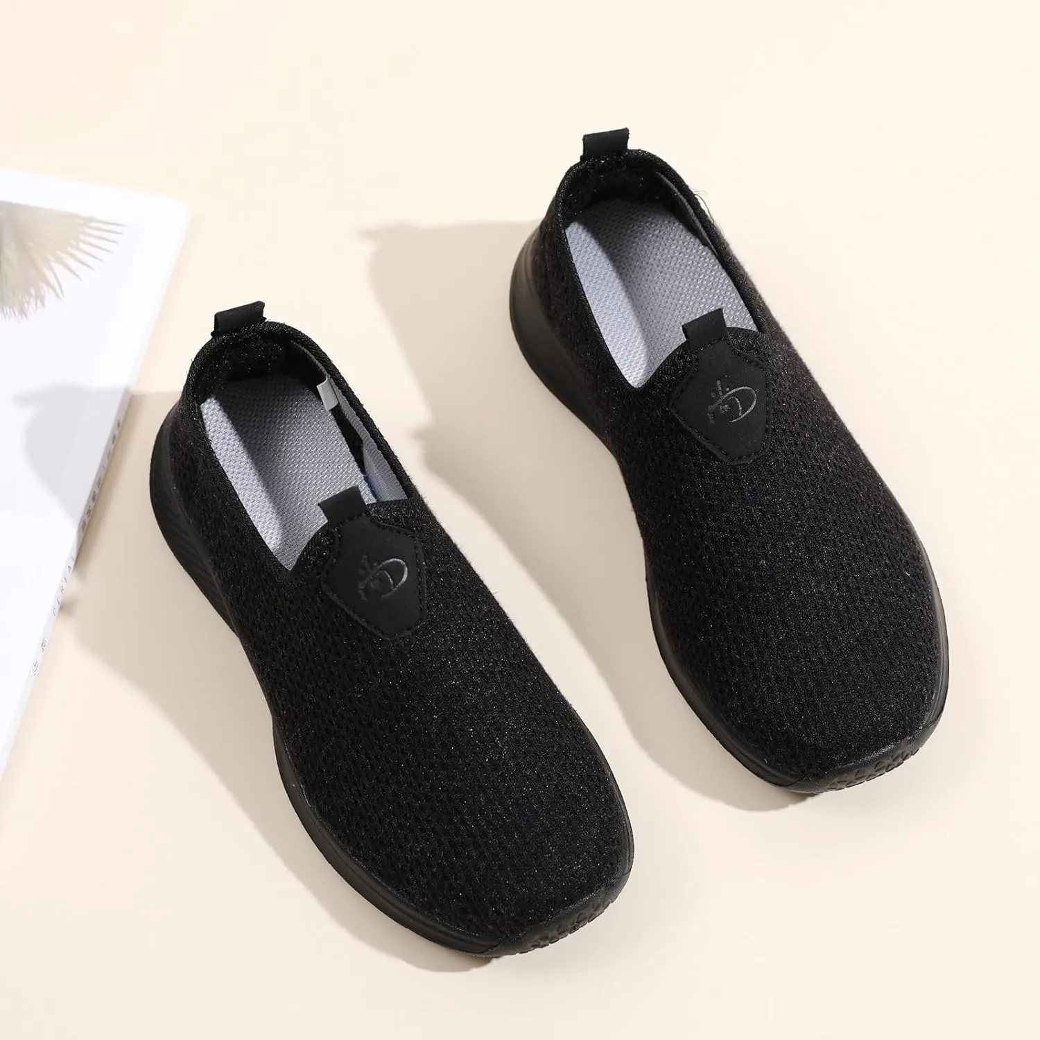 Women's Walking Shoes Arch Support Non Slip Mens Dress Shoes Arch Support Women Shoes Casual Women's Fashion Sneakers Tennis Shoe White Loafers