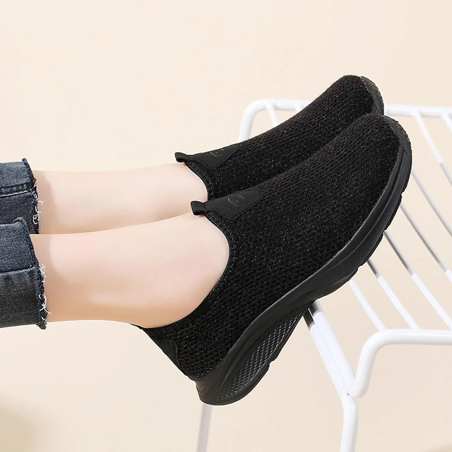 Women's Walking Shoes Arch Support Non Slip Mens Dress Shoes Arch Support Women Shoes Casual Women's Fashion Sneakers Tennis Shoe White Loafers