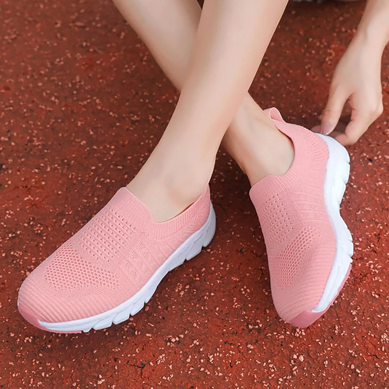 Women's Walking Shoes Cushion Comfortable Breeze Shoes Womens Tennis Shoes Jogging Women Shoes Casual White Sneakers Steel Toe Tennis Shoe Loafers Dress Shoe