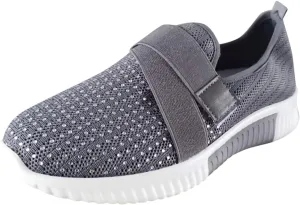Womens Walking Shoes Sock Casual Ladies Fashion Sneakers Running Shoes for Women Food Service Woman Shoes Casual Brown Sneakers Waterproof Tennis Shoe Casual Loafers