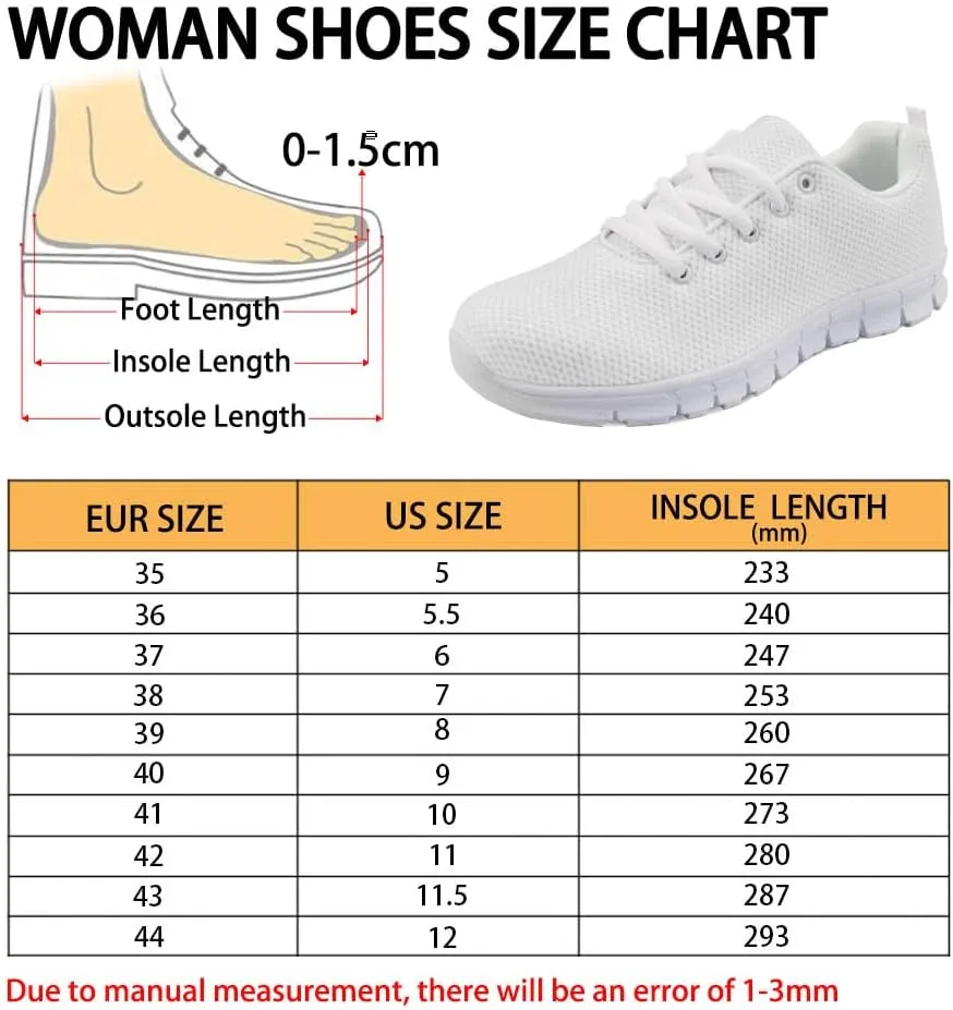 Womens Walking Shoes Unisex Classic Running Shoes Anti-Slip Casual Sneakers Breathable Jogging Tennis Sport Shoes