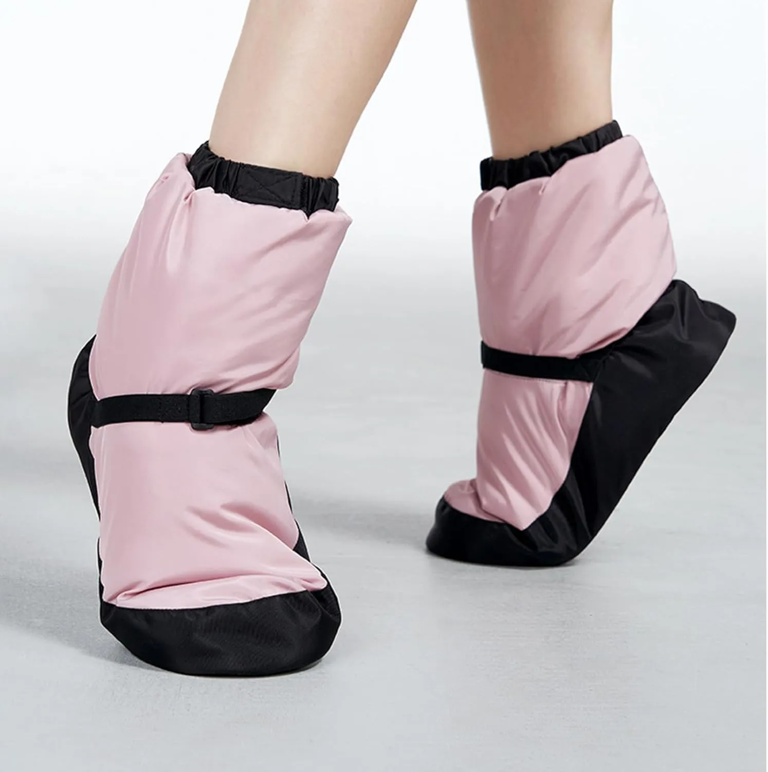 Women's Warm Up Bootie Dance Shoe,Ballet Boots,Waterproof Wear-Resistant Girls Ballet Shoes for Dance Training in Winter