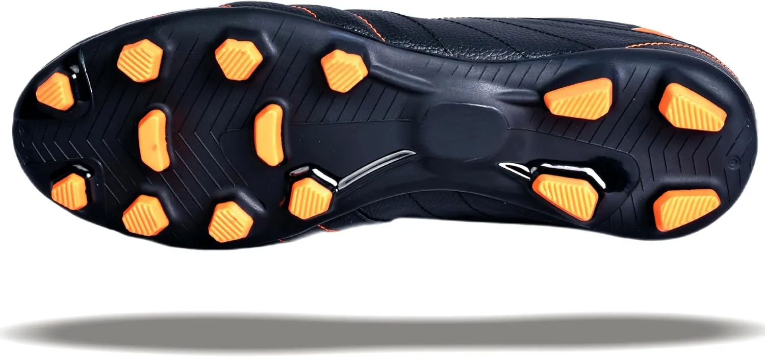 XXUMA Unisex Soccer Cleats Outdoor Lightweight High-Top Training Boots Ground Athletic Football Boots Soccer Shoes for Men/Women