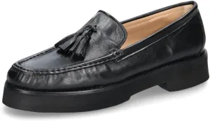 YDN Women's Classic Closed Toe Low Heels Loafers Pumps Tassels Slip On Moccasin Shoes Office Working Outfit Size 4-16 US