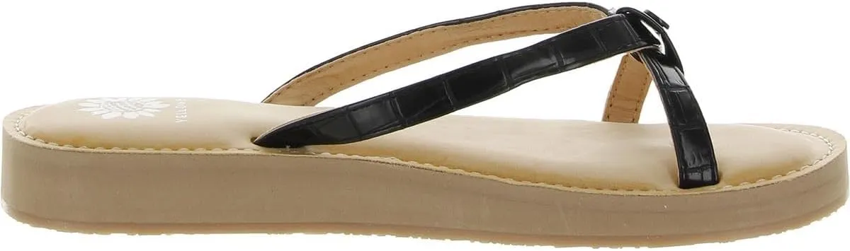 Yellow Box Aesy Women's Adjustable Criss-Cross Strappy Sandals