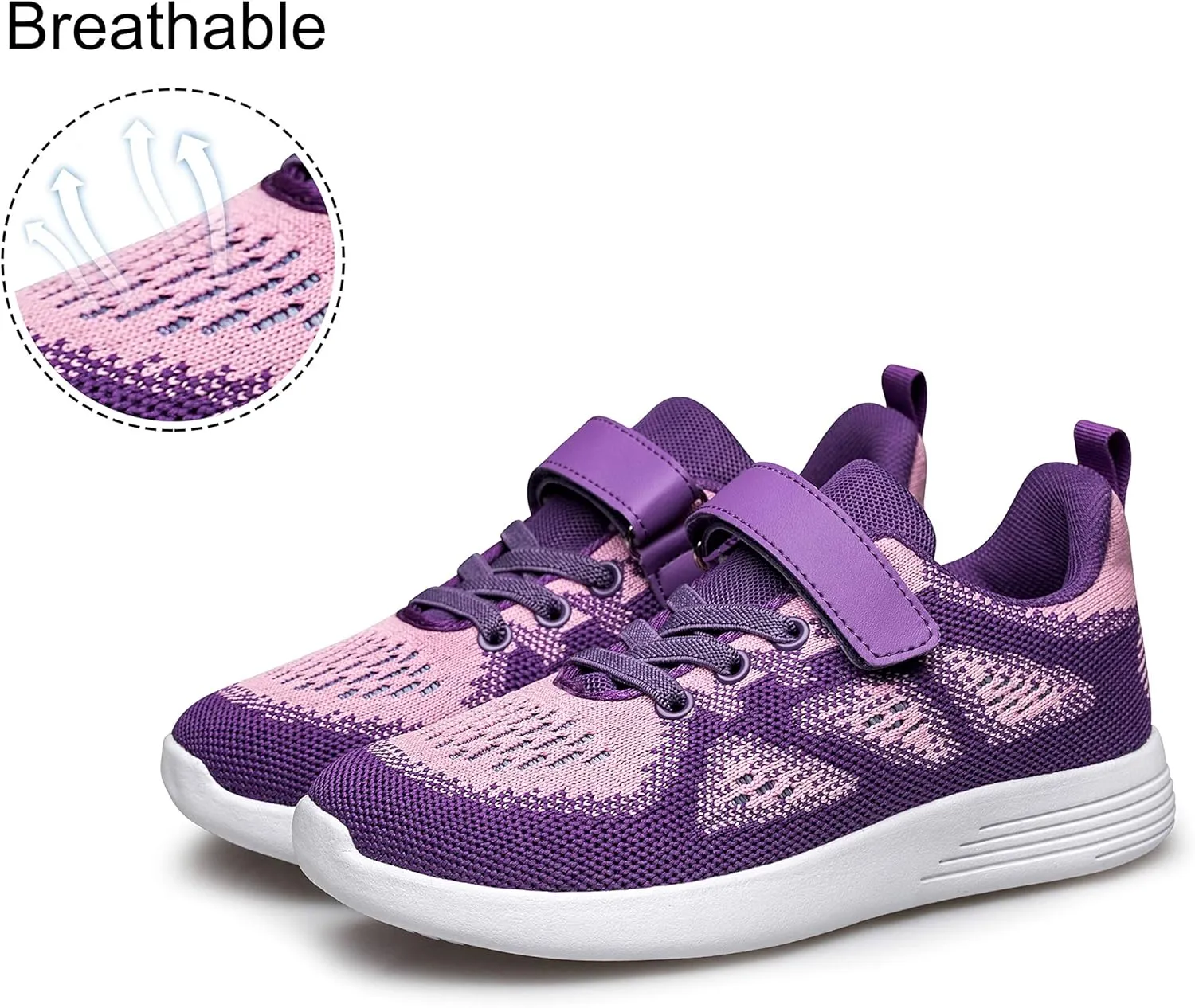 YHOON Boys Girls Sneakers Kids Sports Running Walking Shoes for Toddler/Little Kid/Big Kid