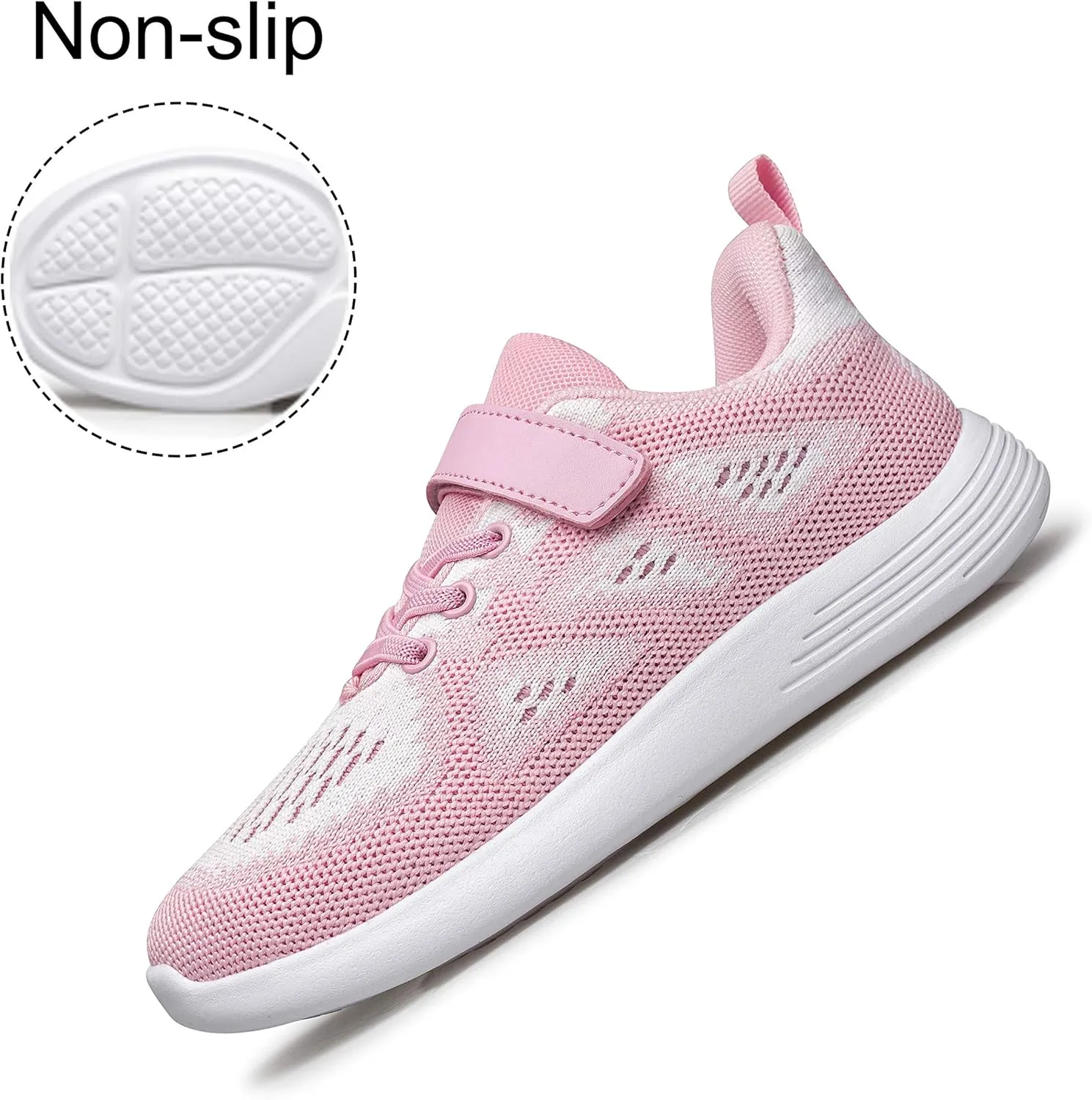 YHOON Boys Girls Sneakers Kids Sports Running Walking Shoes for Toddler/Little Kid/Big Kid