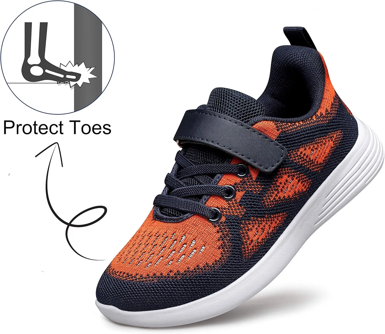 YHOON Boys Girls Sneakers Kids Sports Running Walking Shoes for Toddler/Little Kid/Big Kid