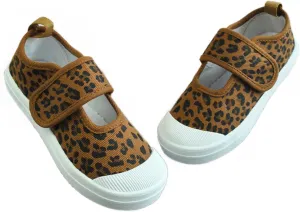 YIBLBOX Toddler Girl's Mary Jane Flat Loafers Canvas Sneakers for Unisex Kids Casual School Uniform Walking Dress Shoes